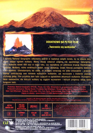National Geographic: Wulkany. Góry ognia [DVD]