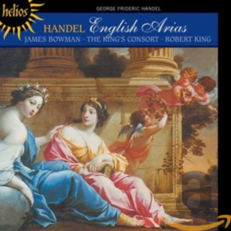 Bowmangrittonkings Consort: Handelenglish Arias [CD]