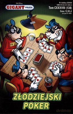 Gigant Poleca: (138) Złodziejski Poker [KSIĄŻKA]