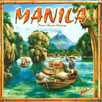 Gra Planszowa Manila - Franz-Benno Delonse [KSIĄŻKA]