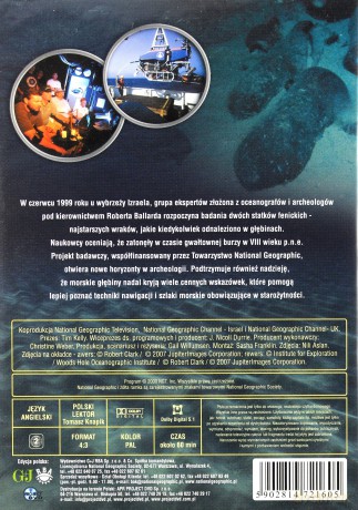 National Geographic: Wraki Morza Śródziemnego [DVD]