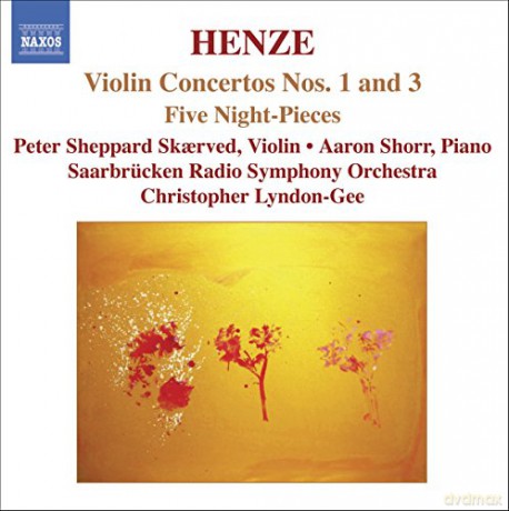 Skaervedshorrlyndongee: Henzeviolin Concertos Nos 1 3 [CD]