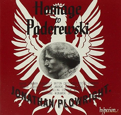 Jonathan Plowright: Homage To Paderewski [CD]