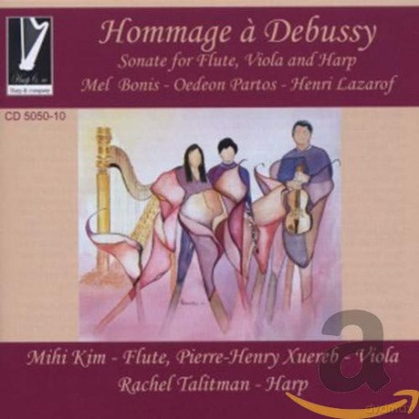 Kim Xuereb Talitman: Hommage A Debussy Flute Viola Harp [CD]