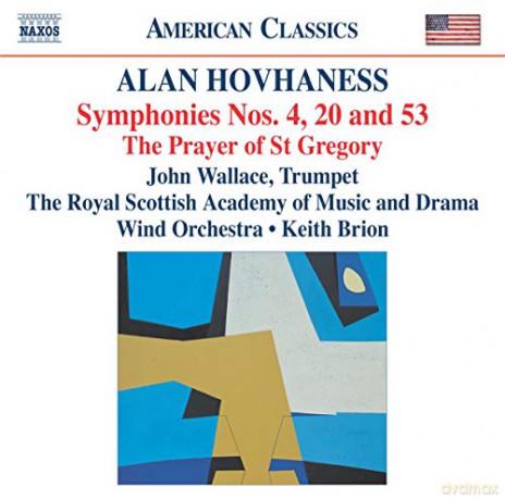 Rsamdwallacebrion: Hovhanesssymphonies Nos 4 20 And 53 [CD]