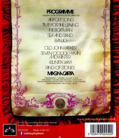 Magna Carta: In Concert [CD]