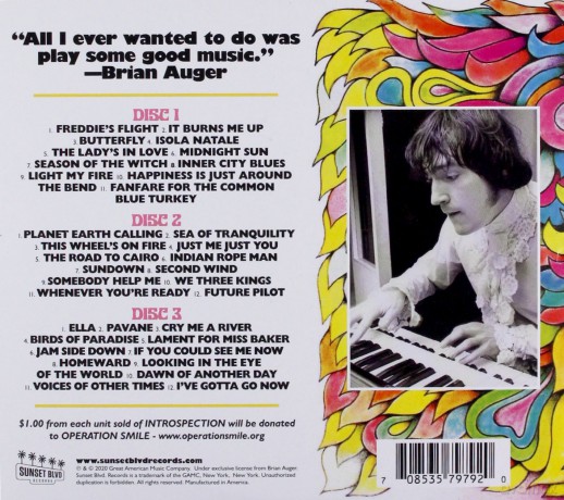 Brian Auger: Introspection [3CD]