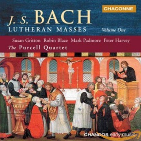 Grittonblazepadmoreharvey: J S Bach Lutheran Masses [CD]