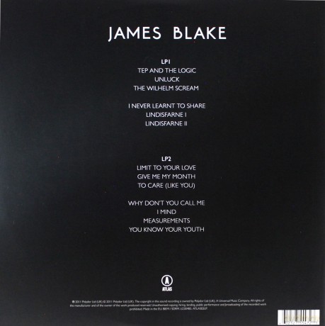 James Blake: James Blake [2xWinyl]