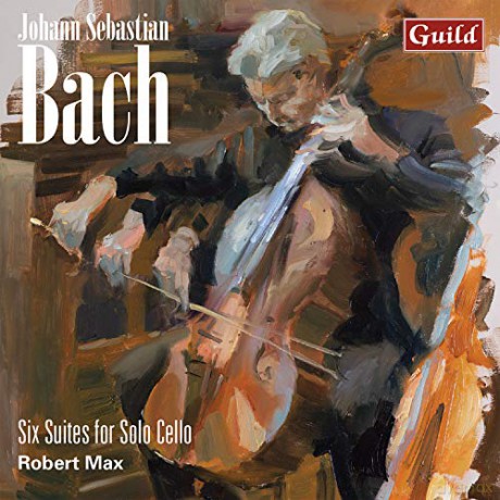 Robert Max: Johann Sebastian Bach: Six Suites For Solo Cello [2CD]