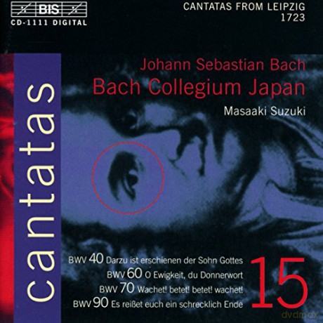 Bach Collegium Japansuzuki: Js Bachcantatas 15 [CD]
