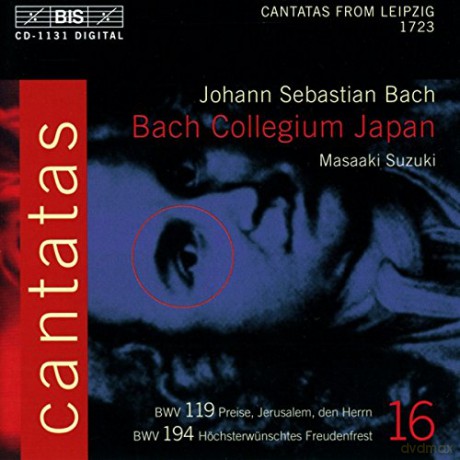 Bach Collegium Japansuzuki: Js Bachcantatas Vol 16 [CD]