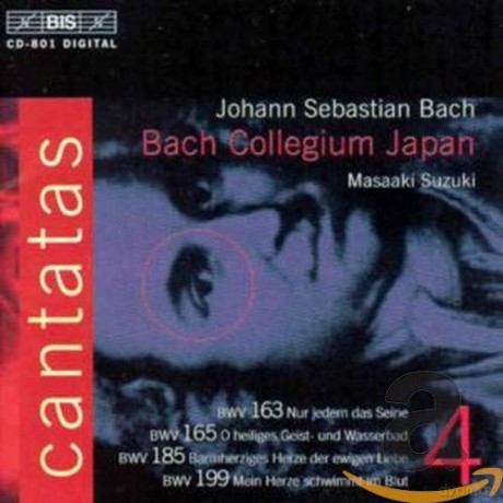 Bach Collegium Japansuzuki: Js Bachcantatas Vol 4 [CD]