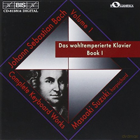Masaaki Suzuki: Jsbachwell Tempered Clavier Book 1 [2CD]