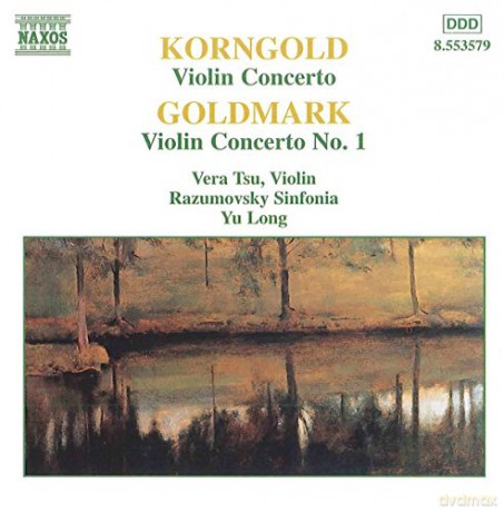 Tsurazumovsky Sinfonialong: Korngoldgoldmarkviolin Concertos [CD]