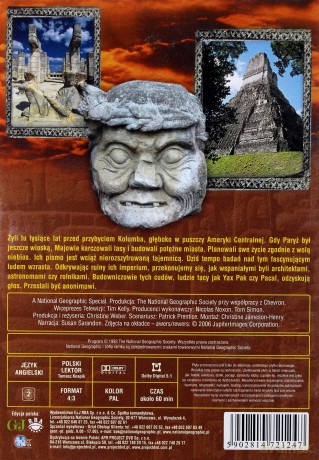 National Geographic: Utracone królestwo Majów [DVD]