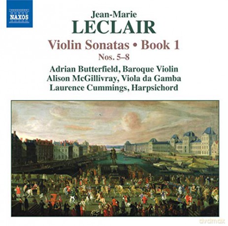 Butterfieldmcgillivray: Leclairviolin Sonatas Book 1 [CD]