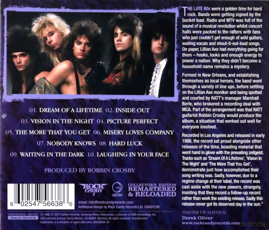 Lillian Axe: Lillian Axe [CD]