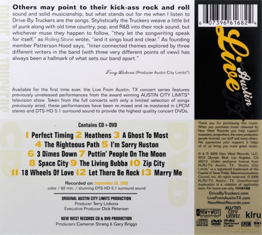 Drive-By Truckers: Live From Austin Tx [2CD]
