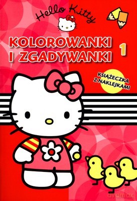 Hello Kitty Kolorowanki i Zgadywanki 1 - Praca Zbiorowa [KSIĄŻKA]