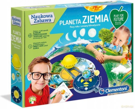 CLEMENTONI Planeta Ziemia Naukowa Zabawa