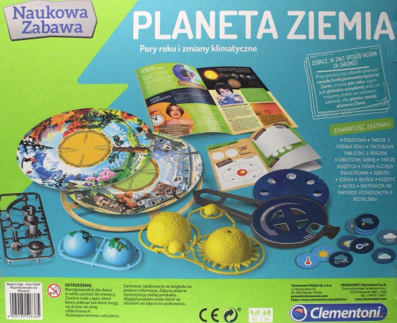 CLEMENTONI Planeta Ziemia Naukowa Zabawa