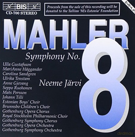 Gothenburg Sojarvi: Mahlersymphony 8 [CD]