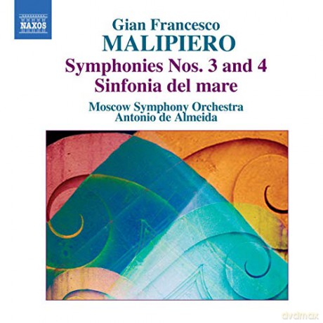 Moscow Sode Almeida: Malipierosymphonies Nos 3 4 [CD]
