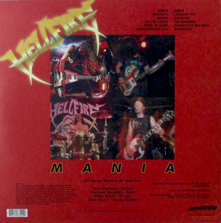 Hell Fire: Mania [Winyl]