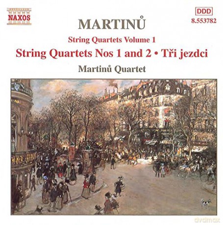 Martinu Quartet: Martinustring Quartets Vol 1 [CD]