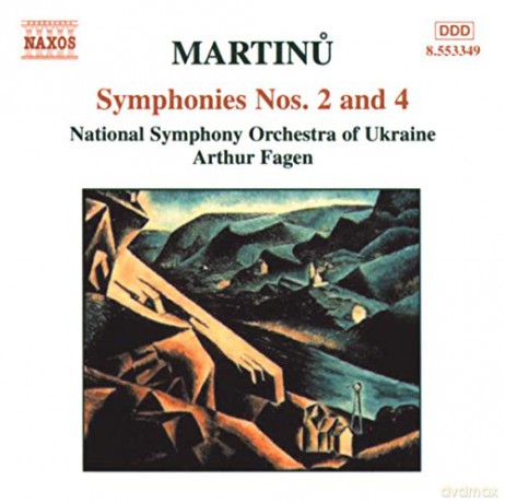 Nso Ukrainefagen: Martinusymphonies No 2 4 [CD]
