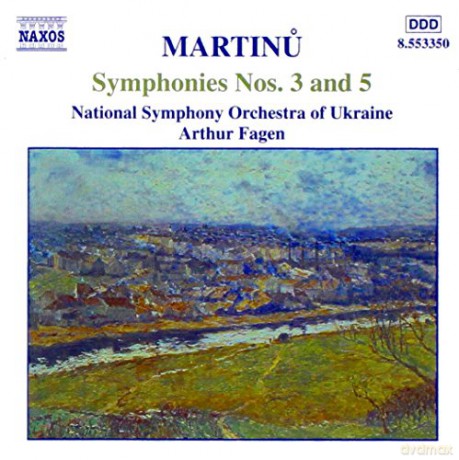 Nat So Ukrainefagen: Martinusymphonies Nos 3 5 [CD]
