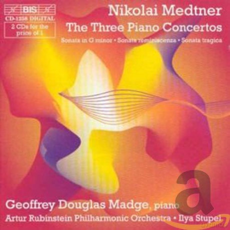 Madgeartur Rubinstein Po: Medtnerthe Three Piano Concs [2CD]