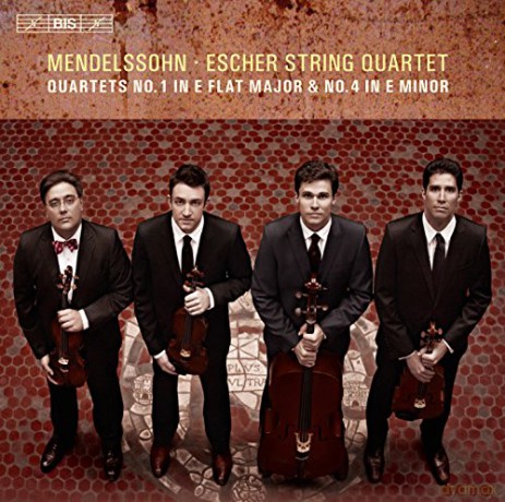 Escher String Quartet: Mendelssohnquartet No 1 4 [CD]