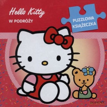 Hello Kitty w Podróży Puzzlowa Książeczka (twarda) [KSIĄŻKA]