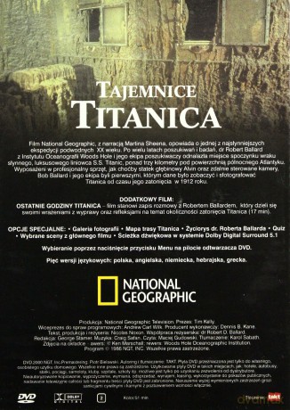 National Geographic: Tajemnice Titanica [DVD]