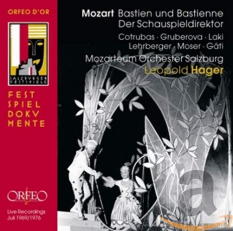 Mozarteum Orhager: Mozart Bastien Und Bastienne [CD]