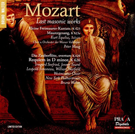 Nypo Walter: Mozart Last Masonic Works Requiem [CD]
