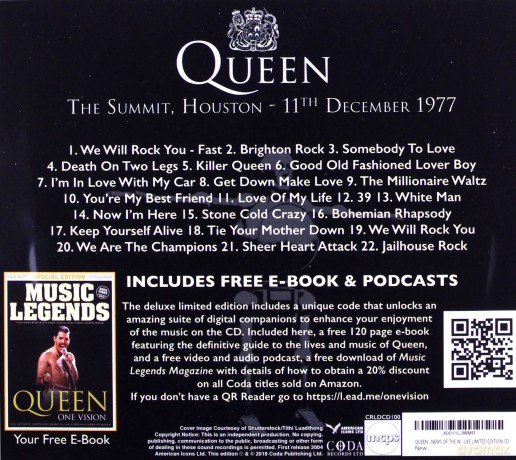 Queen: News Of The World In Concert [CD]