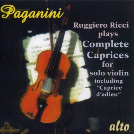 Ruggiero Ricci: Paganini 25 Caprices [CD]