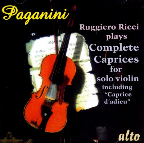 Ruggiero Ricci: Paganini 25 Caprices [CD]