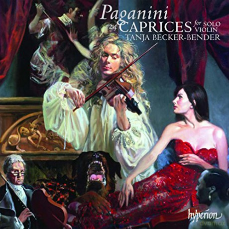 Tanja Beckerbender: Paganini24 Caprices For Solo Violin [CD]