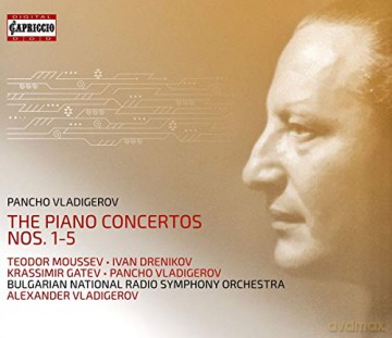 Bulgarian Nrso: Pancho Vladigerov: The Piano Concertos Nos. 1-5 [3CD]