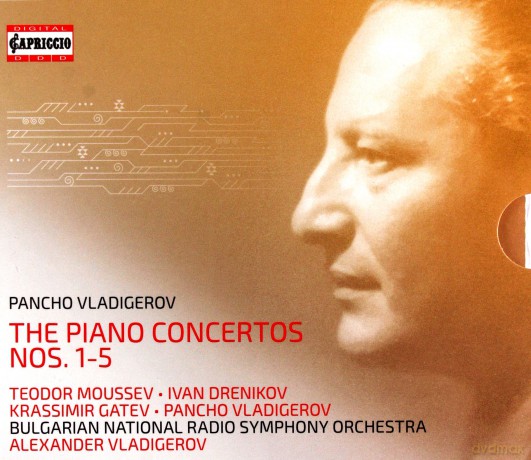 Bulgarian Nrso: Pancho Vladigerov: The Piano Concertos Nos. 1-5 [3CD]