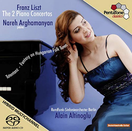 Arghamanyan/Rundfunkso Berlin: Piano Concertos 1&2 Hungarian Fantasy [CD]