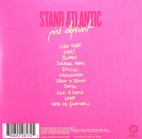 Stand Atlantic: Pink Elephant [CD]