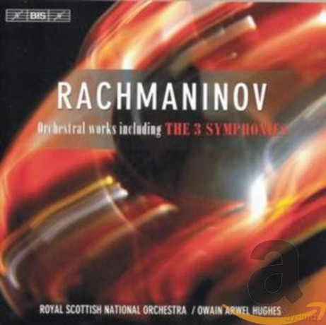 Rsnohughes: Rachmaninovthe 3 Symphonies [3CD]