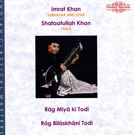 Imrat Khan: Rag Miya Ki Todi And Rag Bilaskhani Todi [CD]