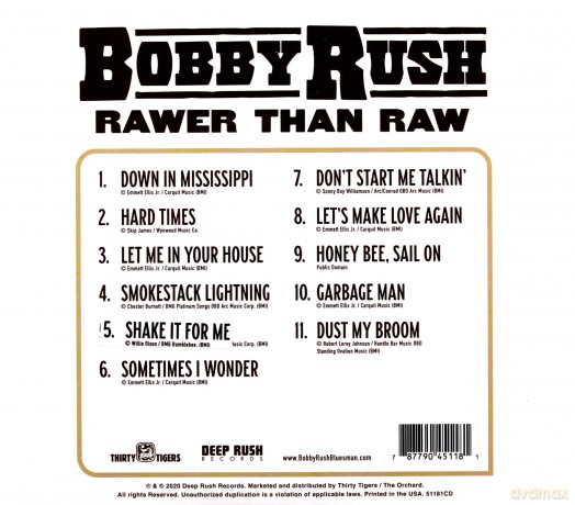 Bobby Rush: Rawer Than Raw [CD]