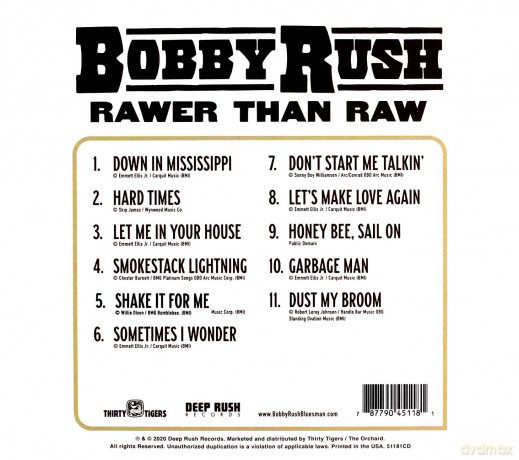 Bobby Rush: Rawer Than Raw [CD]